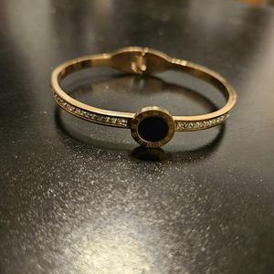 Watch faced bracelet